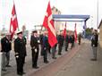 Paradeafslutning ved Marinestuen.