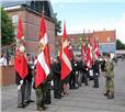 Samling før indmarch.