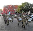 Afmarch fra Køge Torv.