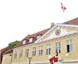 Rådhuset pyntet til festdagen
