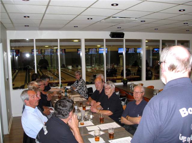 sidste bowlingaften før sommerferien.
