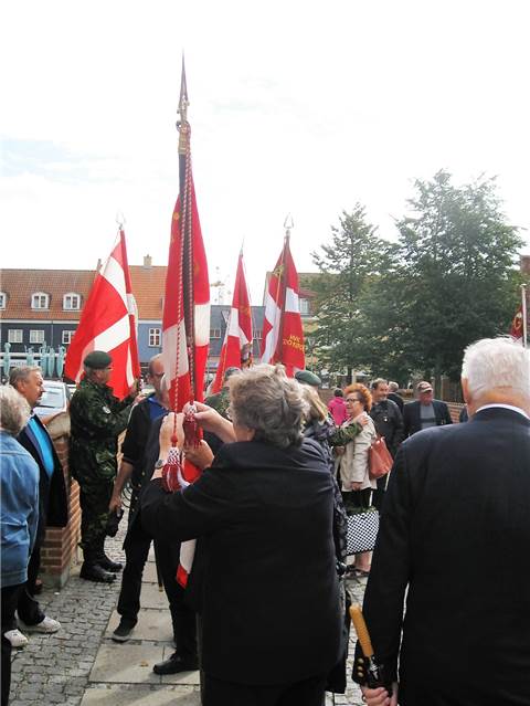 Klargøring til parade.