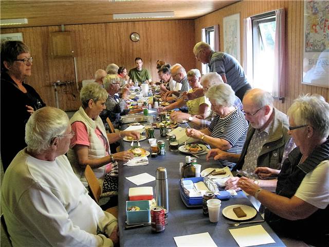 Klargøring til frokost