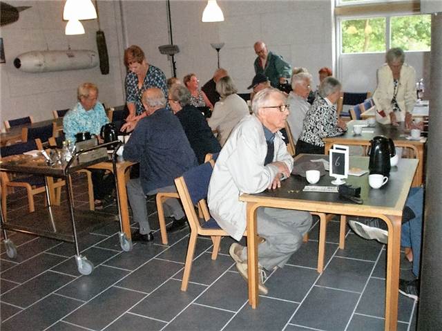 Egholm Museum. Kaffe og lotteri