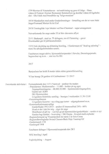 Formandsberetning 2017