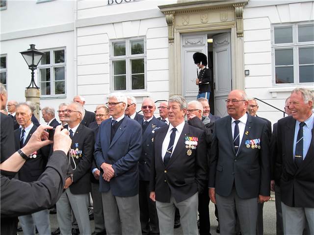Klargøring til march.