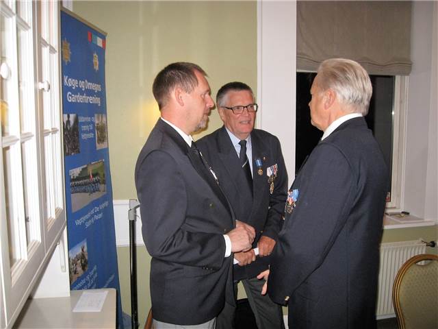 Formand-kasserer og Peer Ove Petersen.