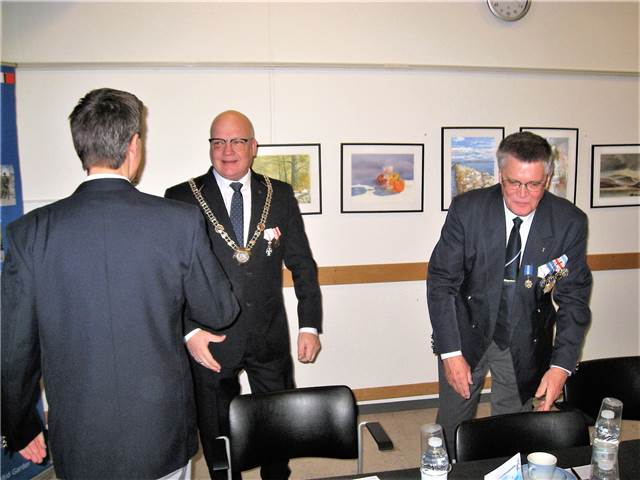 Solrøds Borgmester Niels Hørup bydes velkommen.