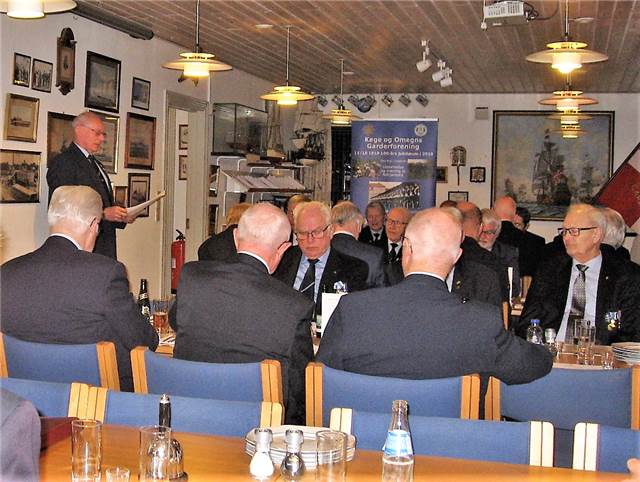 Bowlingformanden aflægger beretning