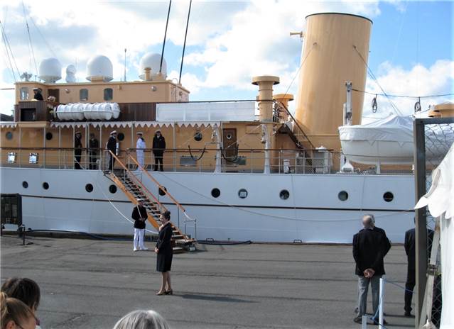 Køges "Dronning" venter på H.M.