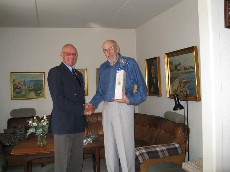 Ernst Hansen 80 år den 25. maj 2009