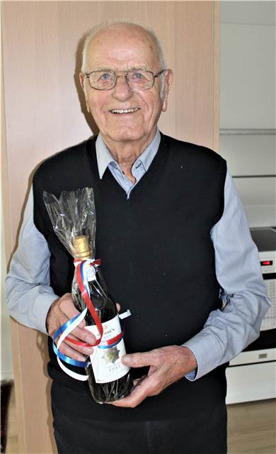 Helge Sørensen 85 år den 1. november2021.