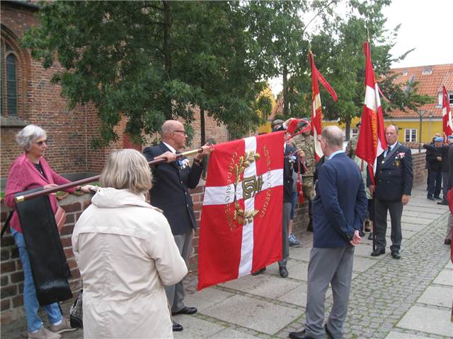 Vor fane klargøres