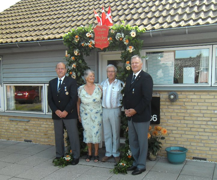 Bodil og Jørgen Peter Jasper Guldbryllup den 30. juni 2012