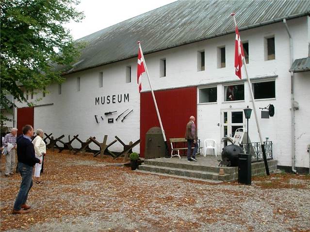 Ankomst til Egholm Slot og Museum