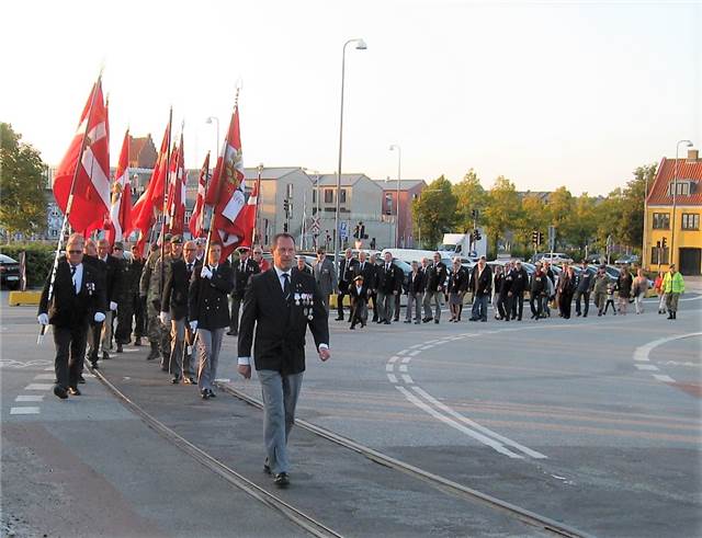 Paraden på Køge Havn.