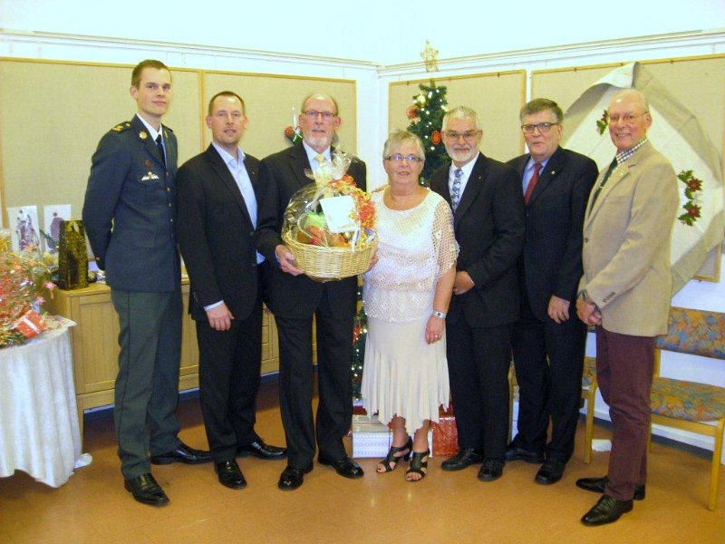 Hanne og Gorm Rasmussen guldbryllup den 16. december 2012
